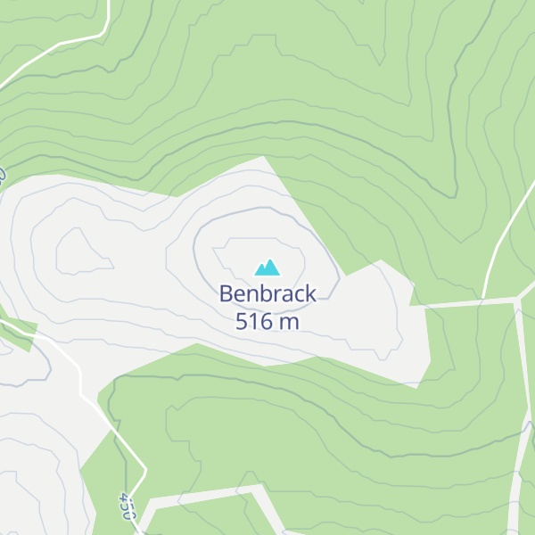 Map of Benbrack