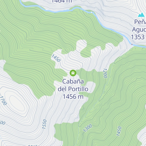 Map of Cabaña del Portillo