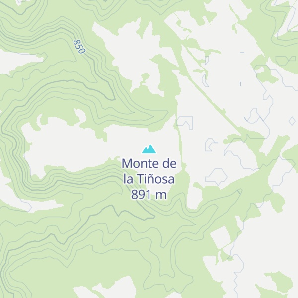 Map of Monte de la Tiñosa