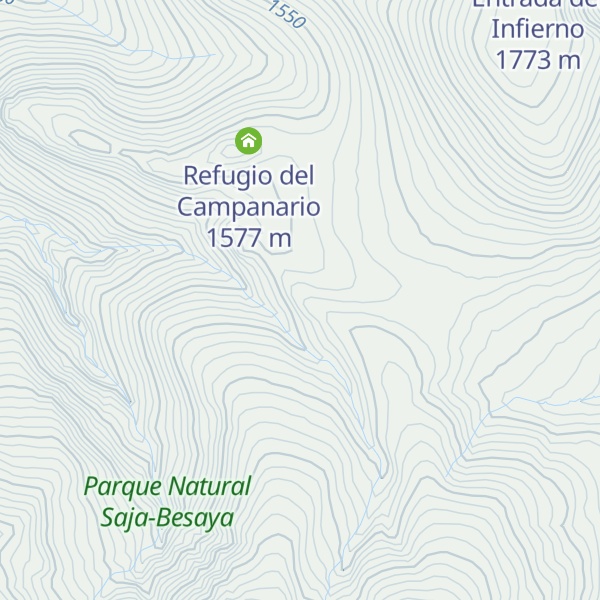 Map of Cabaña de La Pinilla
