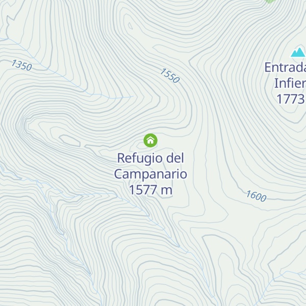 Map of Cabaña del ICONA