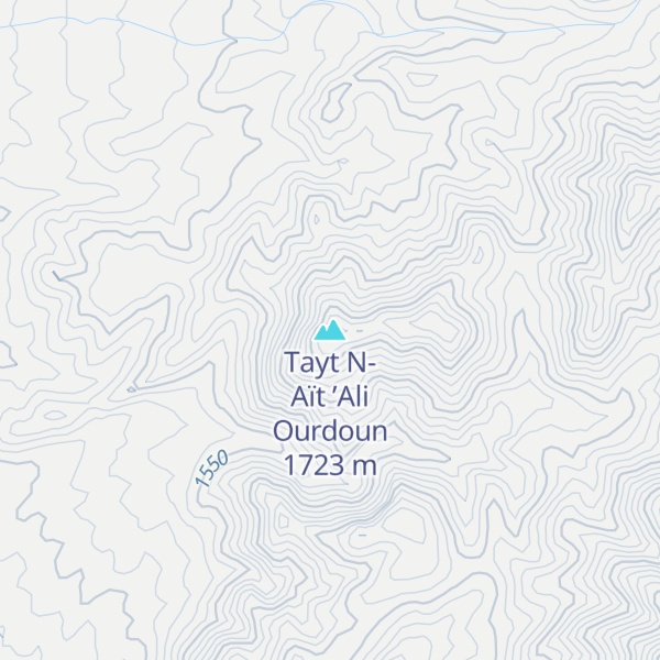 Map of Tayt N- Aït ’Ali Ourdoun