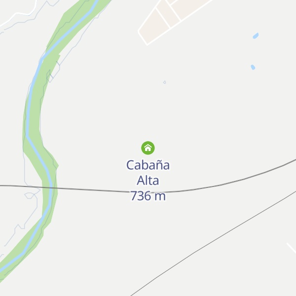 Map of Cabaña Alta