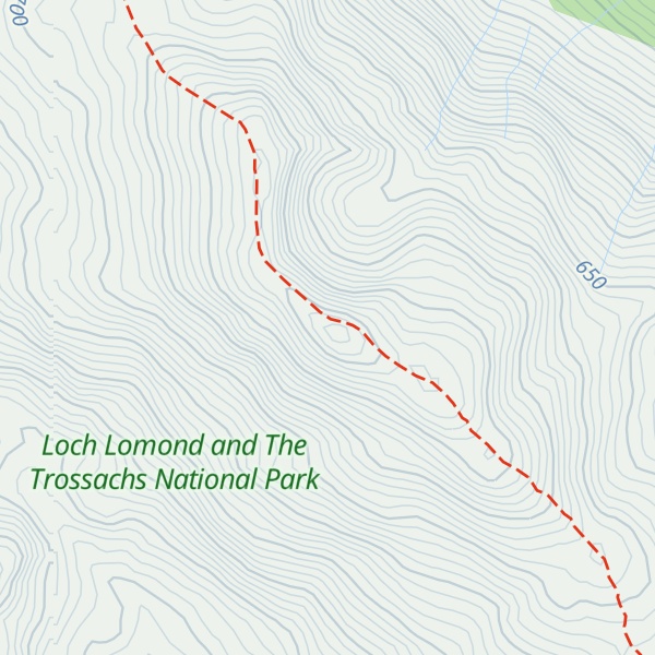 Map of Ben Ledi