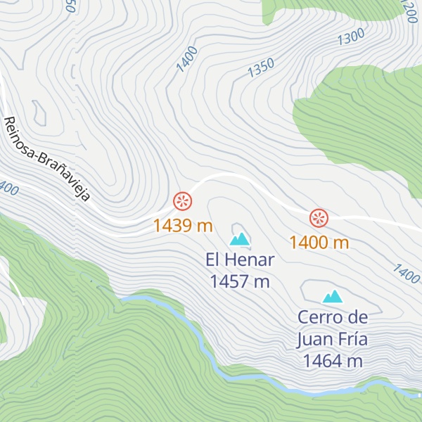 Map of Cabaña de Monte del Cabezo