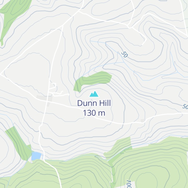 Map of Dunn Hill