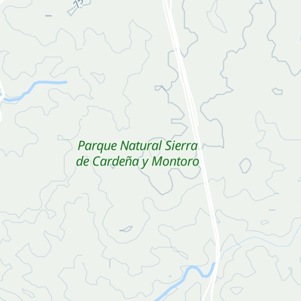 Map of Cerro del Águila