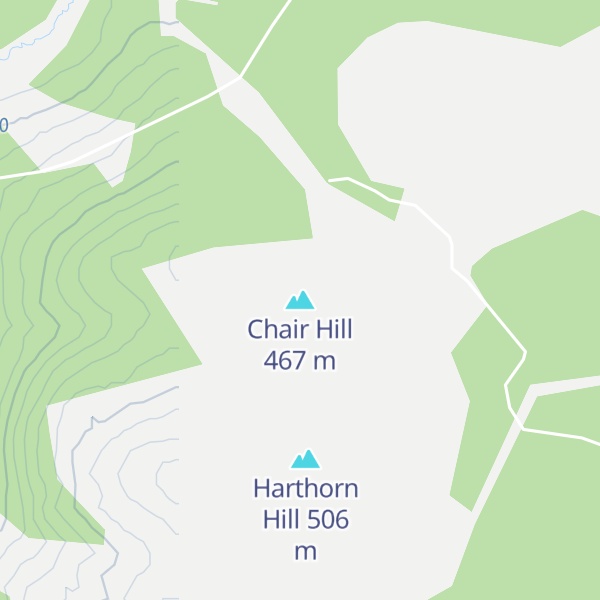 Map of Chair Hill