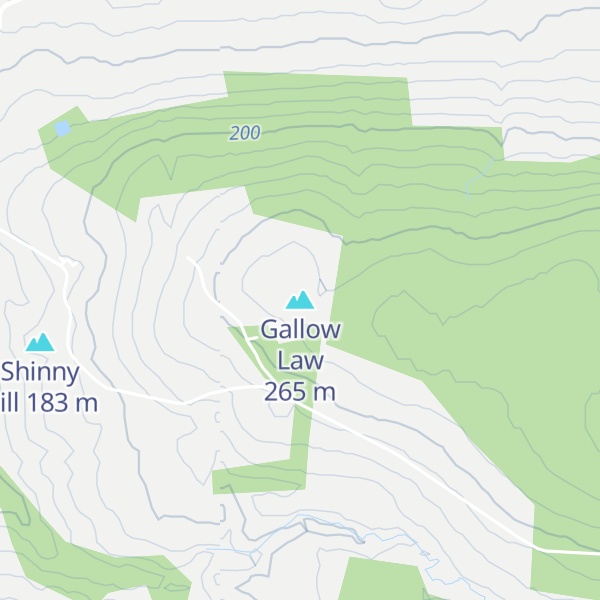 Map of Gallow Law