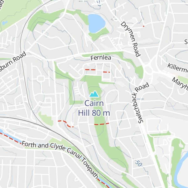 Map of Cairn Hill