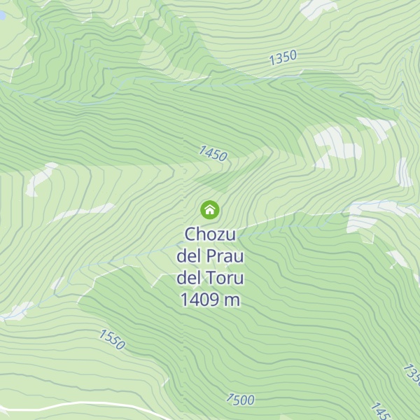 Map of Chozu del Prau del Toru