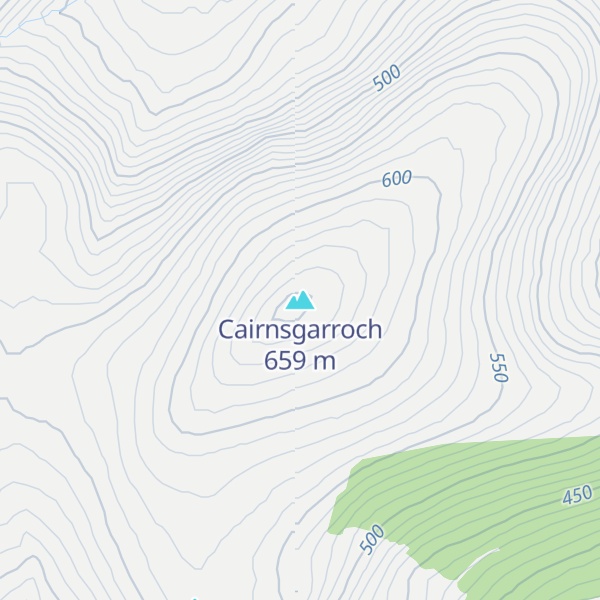 Map of Cairnsgarroch