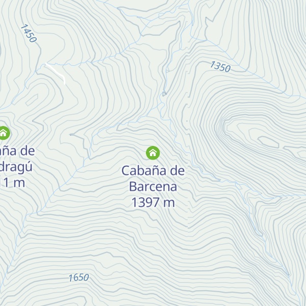 Map of Cabaña de Barcena