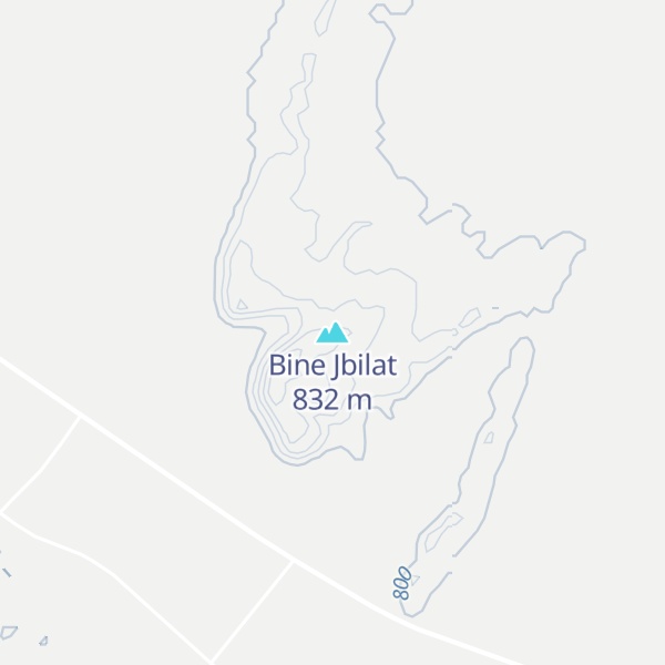 Map of Bine Jbilat