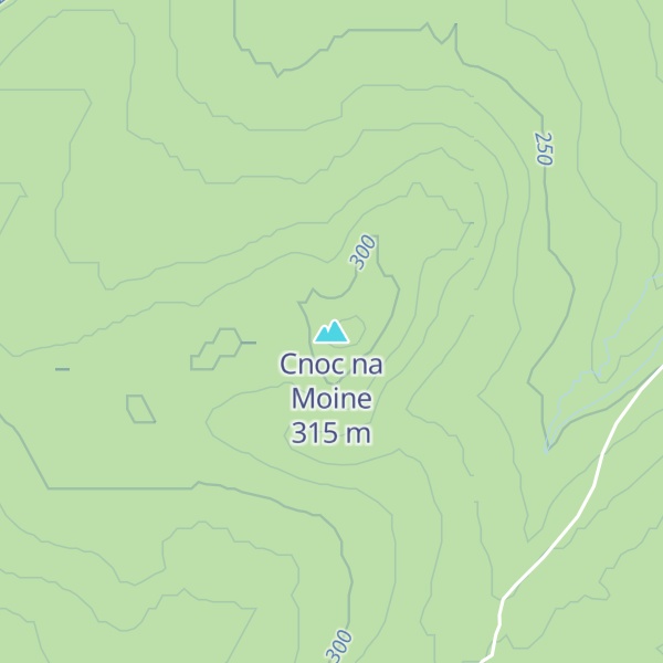 Map of Cnoc na Moine