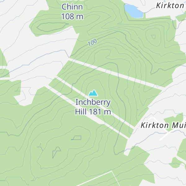 Map of Inchberry Hill