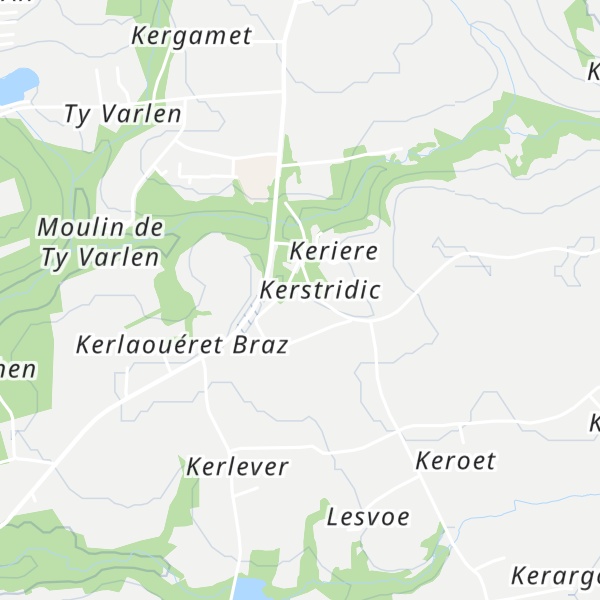 Map of Gîte Ty Héol