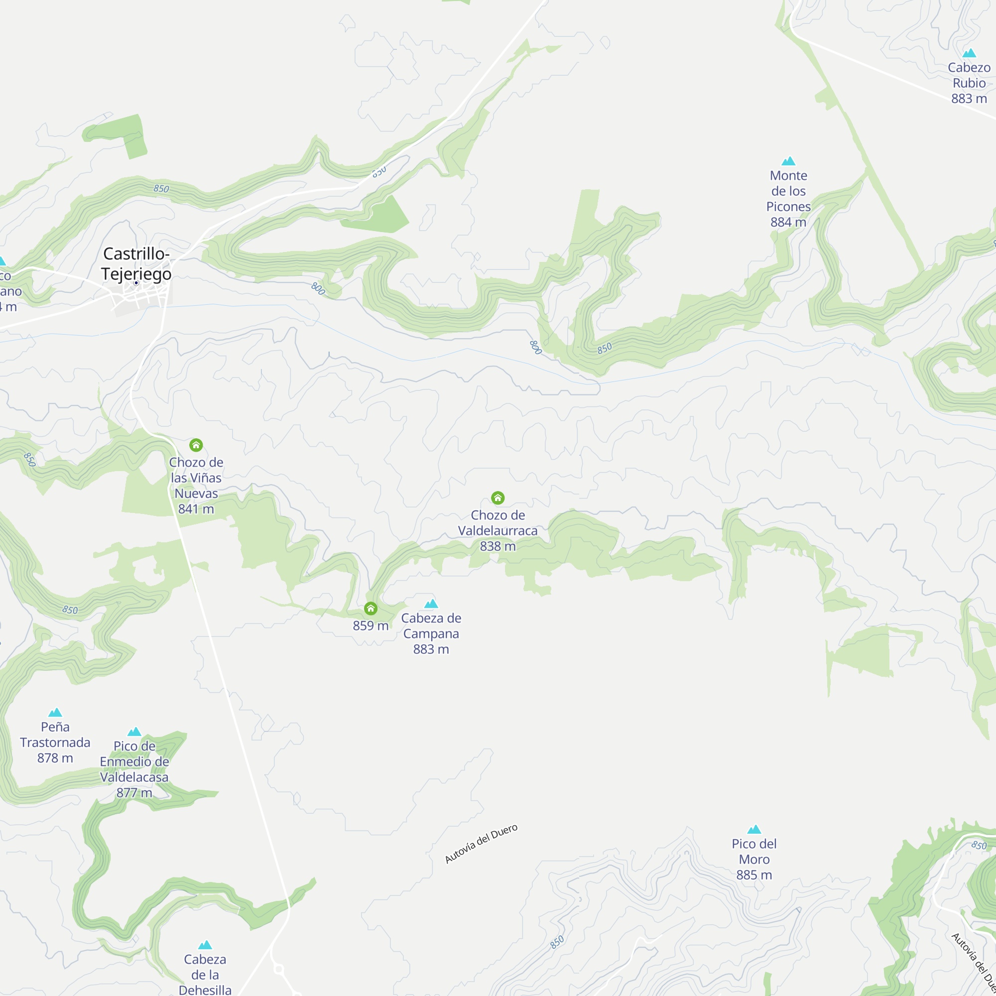 Chozo de Valdelaurraca map