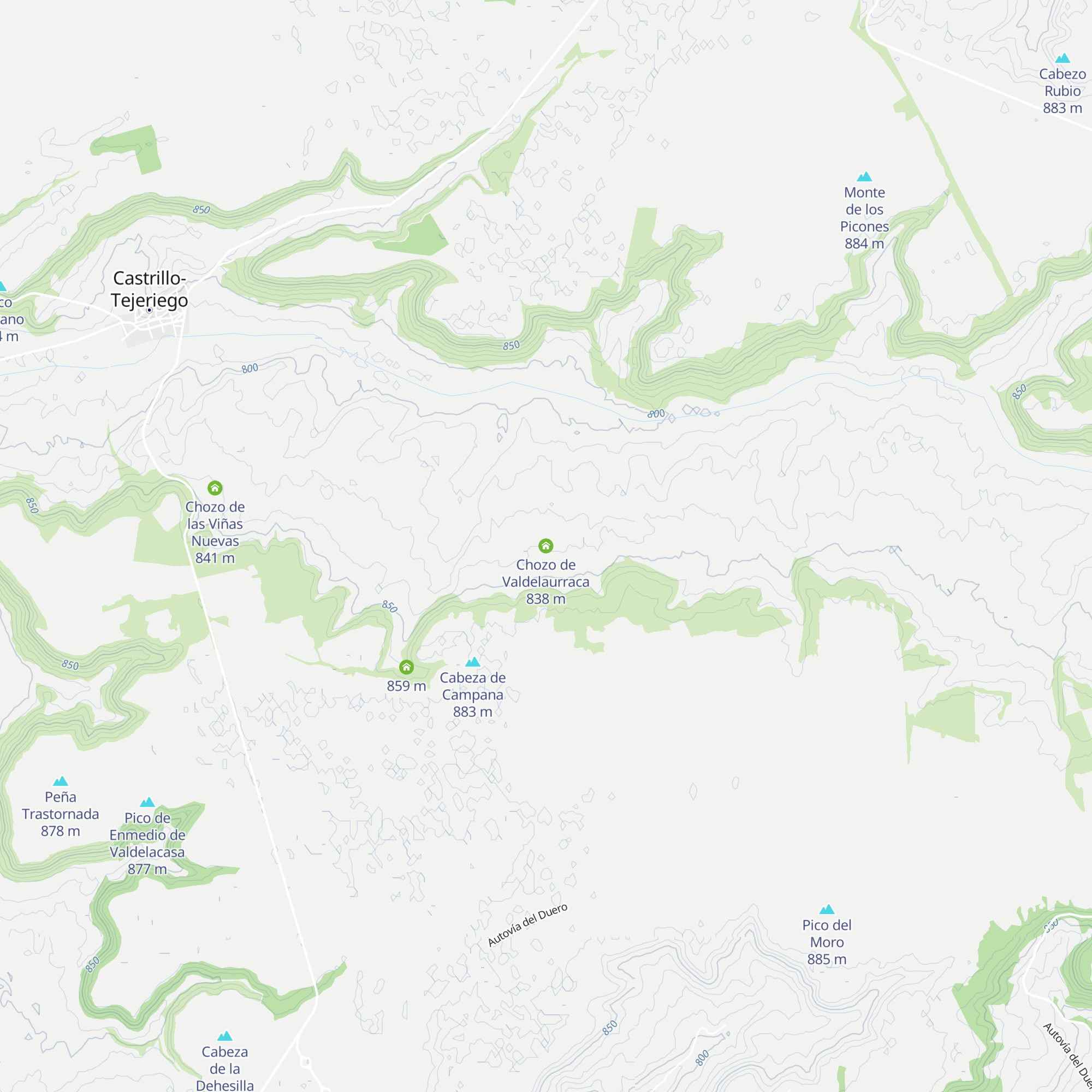 Chozo de Valdelaurraca map