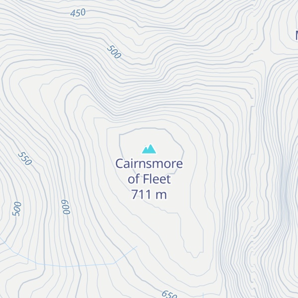 Map of Cairnsmore of Fleet
