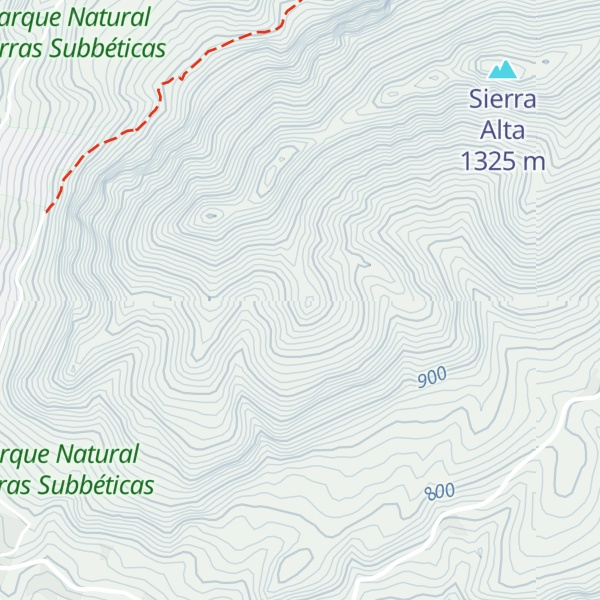 Map of Cerrillo de la Buitrera