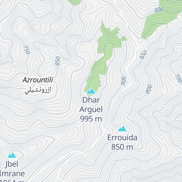 Map of Dhar Arguel