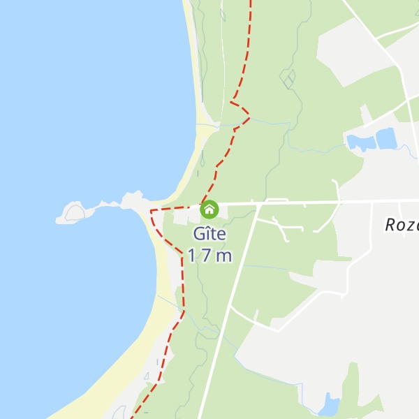 Map of Gîte 1