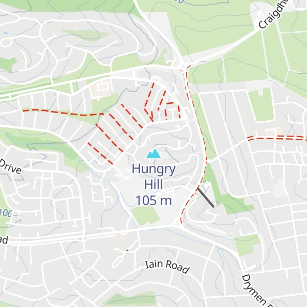 Map of Hungry Hill