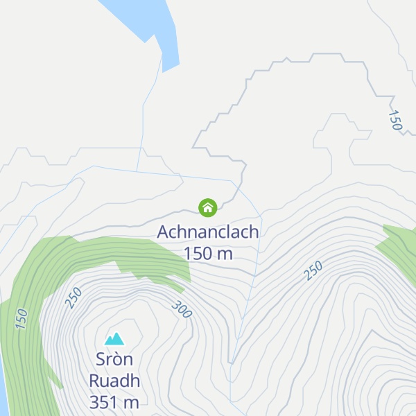 Map of Achnanclach