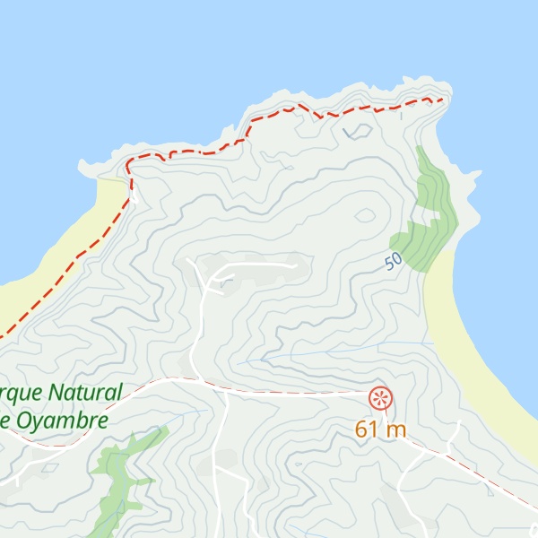 Map of Sierra de Uriambre