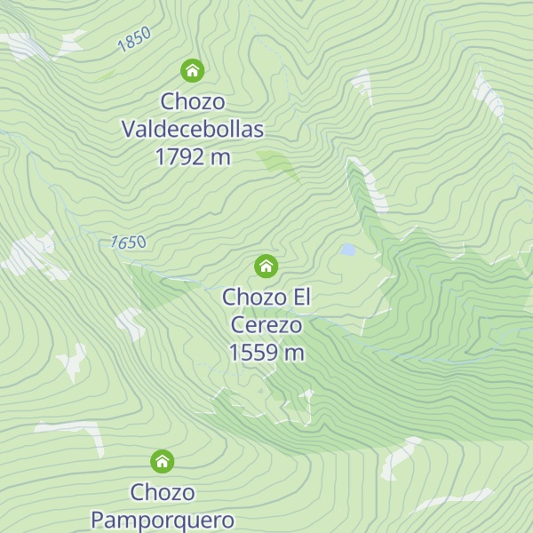 Map of Chozo El Cerezo