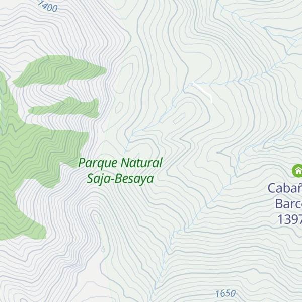 Map of Cabaña de Cuadragú