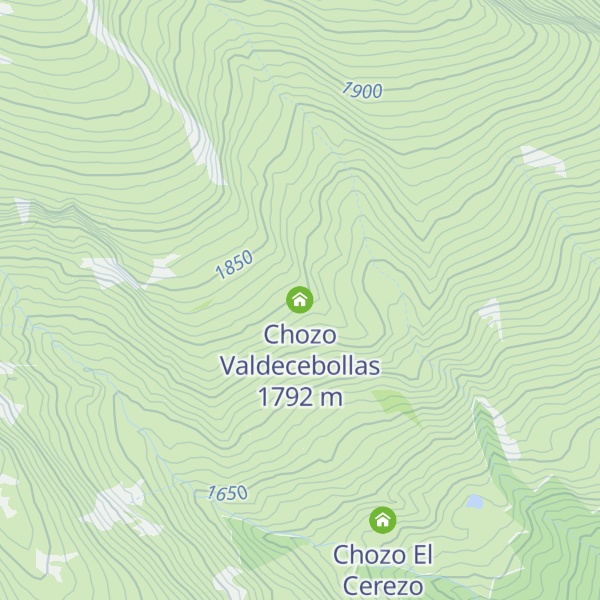Map of Chozo Valdecebollas