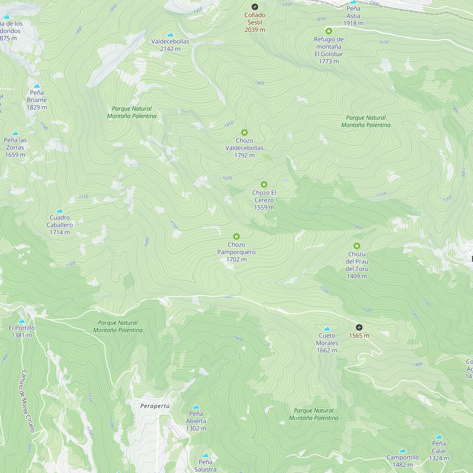 Chozo Pamporquero map