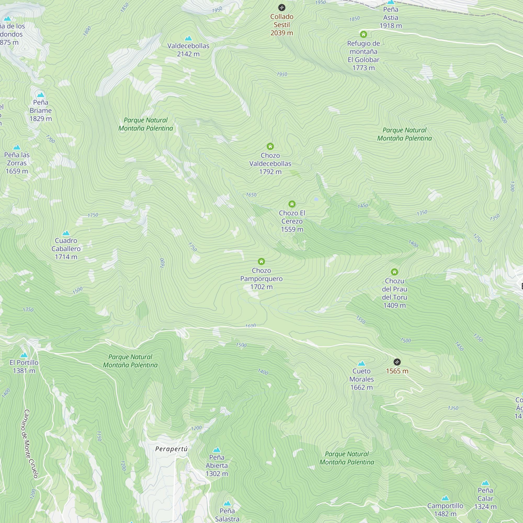 Chozo Pamporquero map