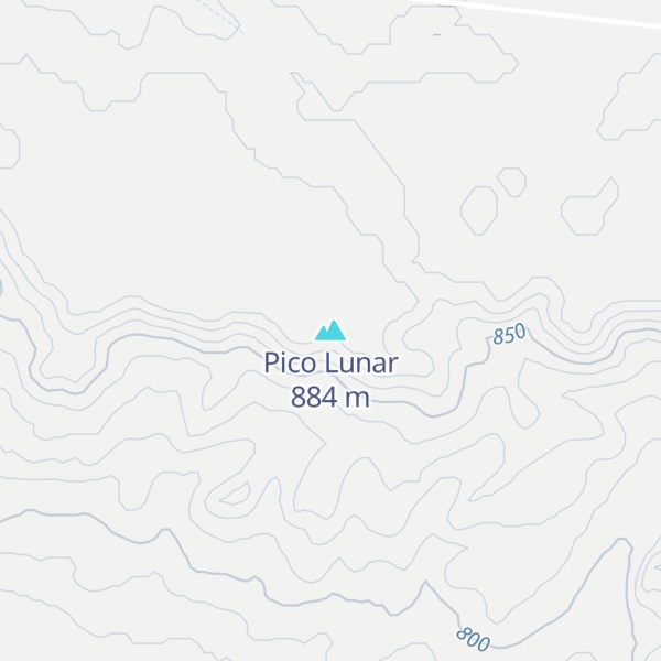 Map of Pico Lunar
