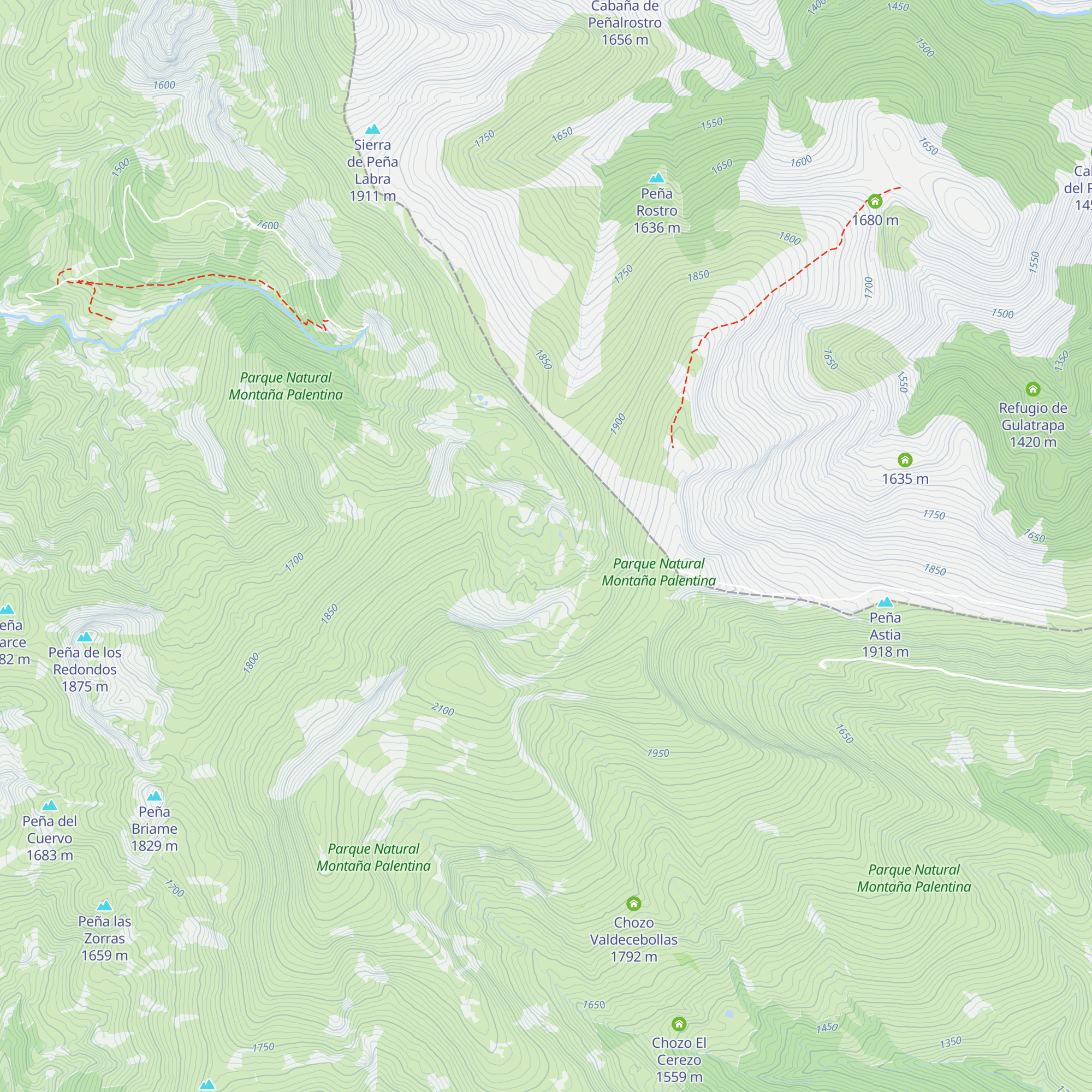 Chozo Sel de la Fuente map
