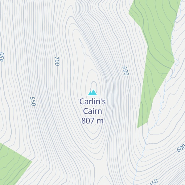 Map of Carlin's Cairn