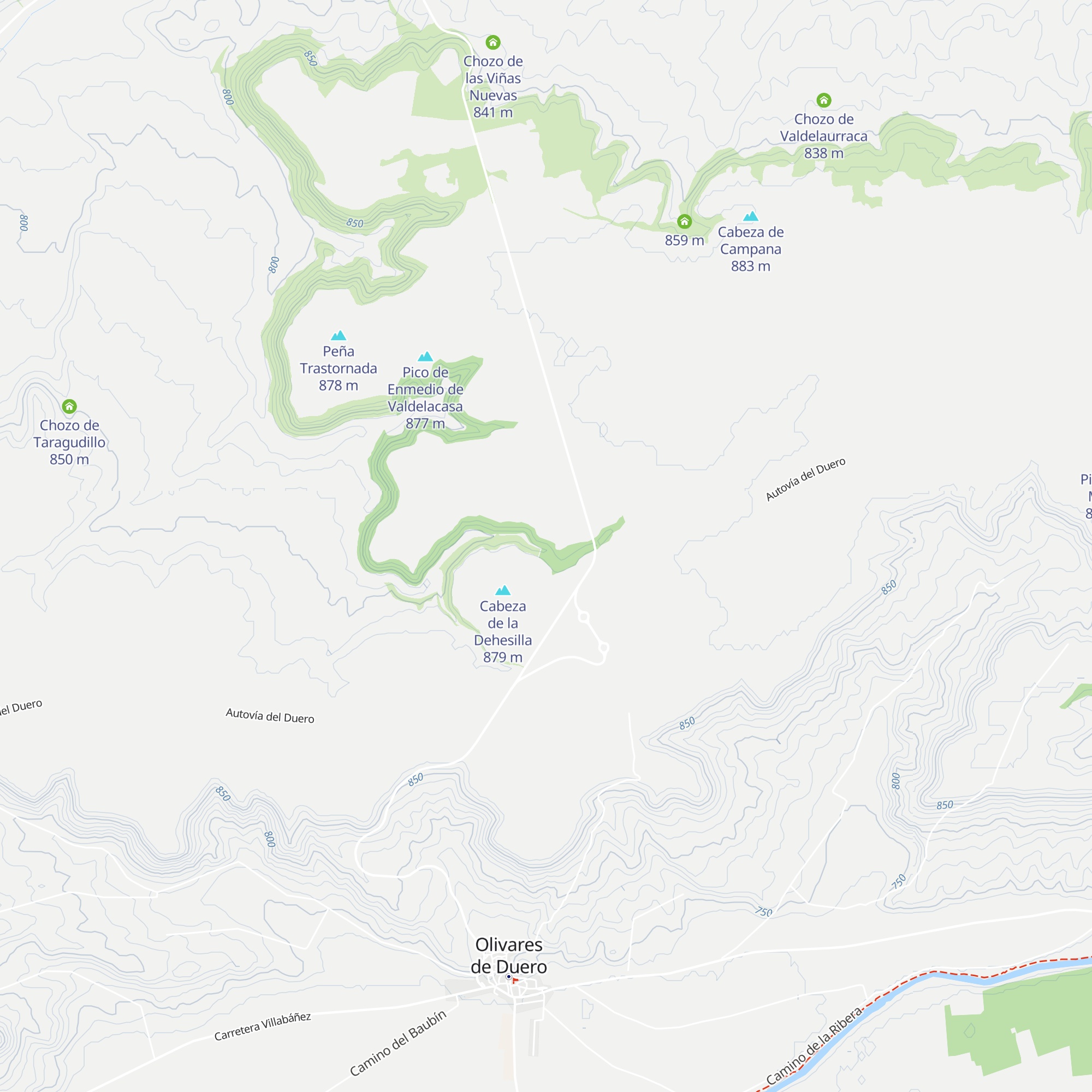 Chozo de la Armedilla map