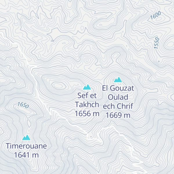Map of Sef et Takhch