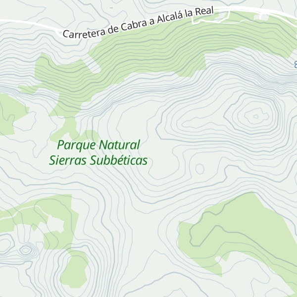 Map of Sierra de la Cabrera