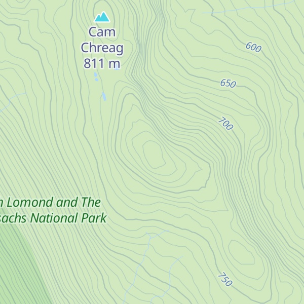 Map of Meall an t-Seallaidh