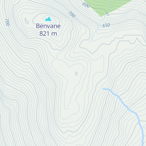 Map of Meall a' Choire Dhuibh