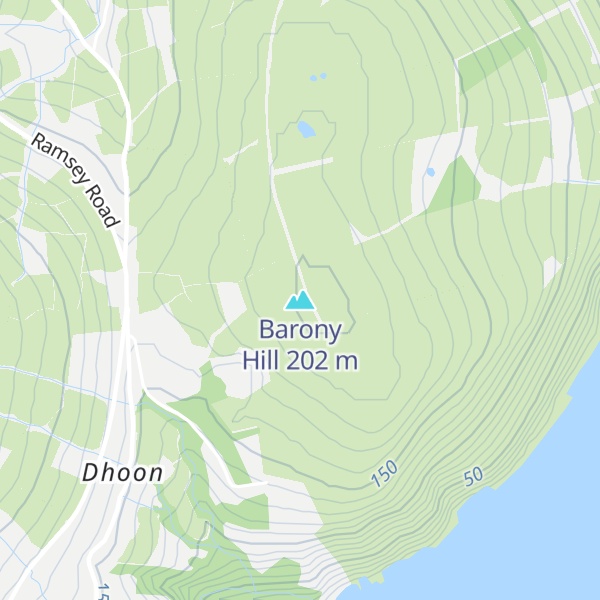 Map of Barony Hill