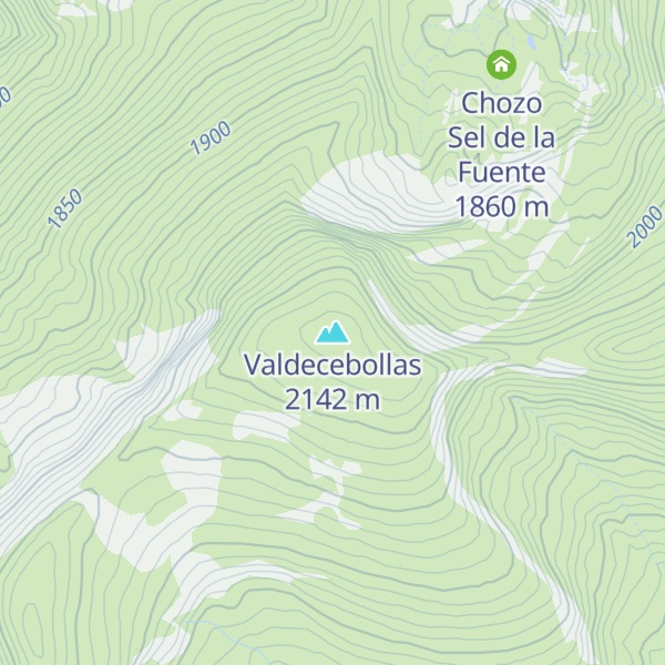 Map of Valdecebollas