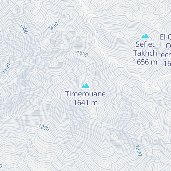 Map of Timerouane