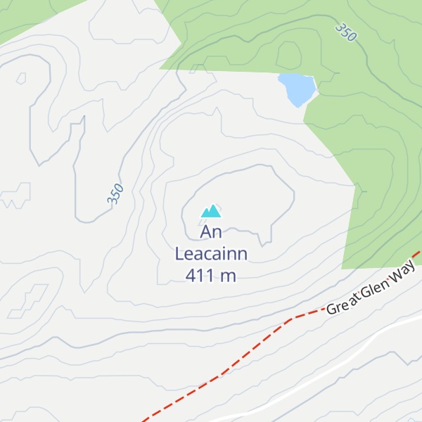 Map of An Leacainn
