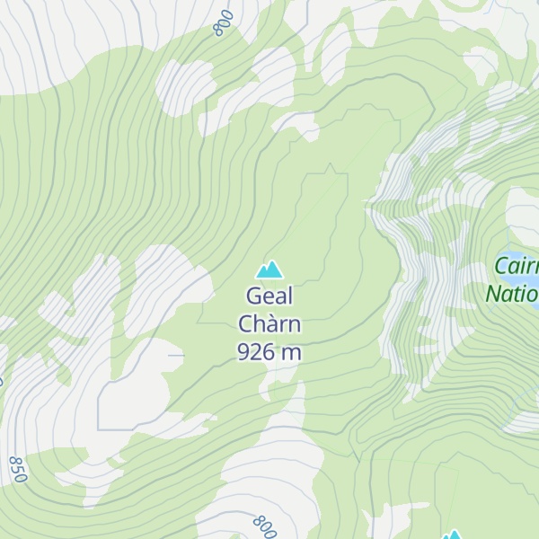 Map of Geal Chàrn