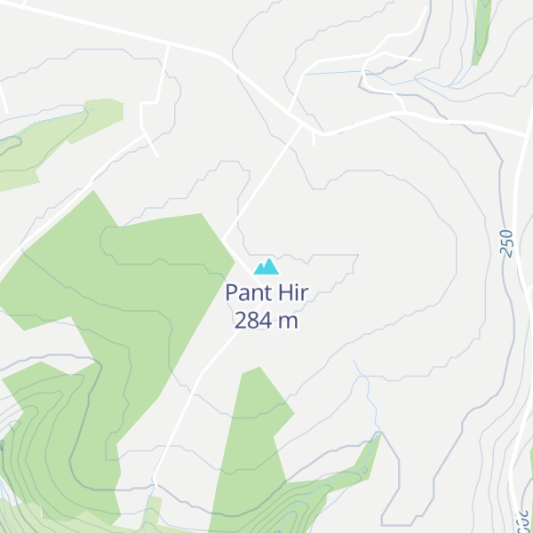 Map of Pant Hir