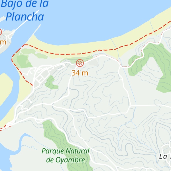 Map of Monte de la Braña